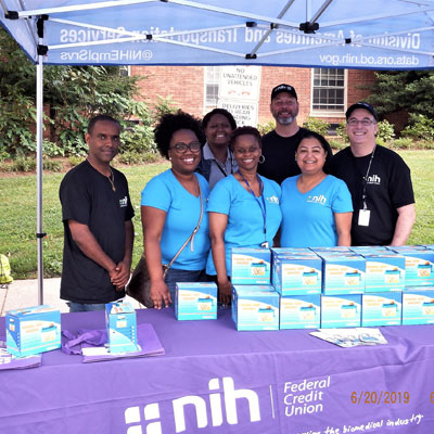 NIHFCU Employees participating in NIHFCU's 2nd Annual Shred Day