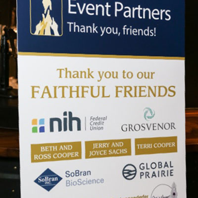 NIHFCU sponsoring Friends of Patients at the NIH’s annual gala