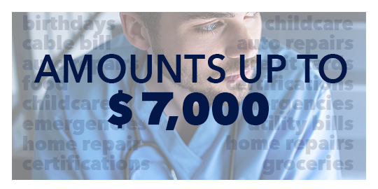 Amounts Up to $7,000
