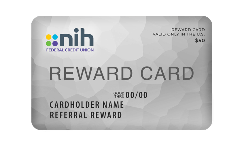 Image of $50 Reward Card